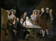 Francisco de Goya The Family of the Infante Don Luis France oil painting artist